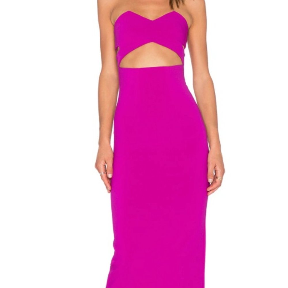 Solace London Goldie Maxi Dress, Size 6